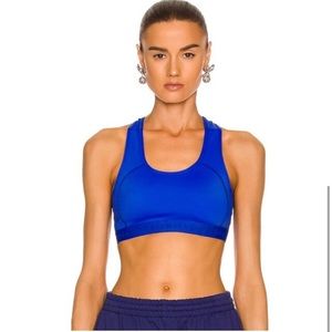 Balenciaga sport logo blue bra crop size medium